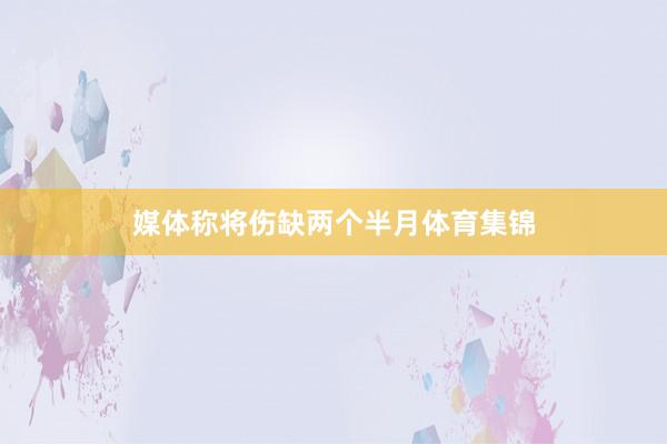 媒体称将伤缺两个半月体育集锦