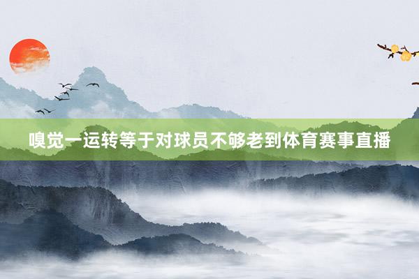 嗅觉一运转等于对球员不够老到体育赛事直播