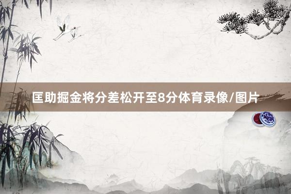 匡助掘金将分差松开至8分体育录像/图片