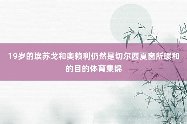 19岁的埃苏戈和奥赖利仍然是切尔西夏窗所暖和的目的体育集锦
