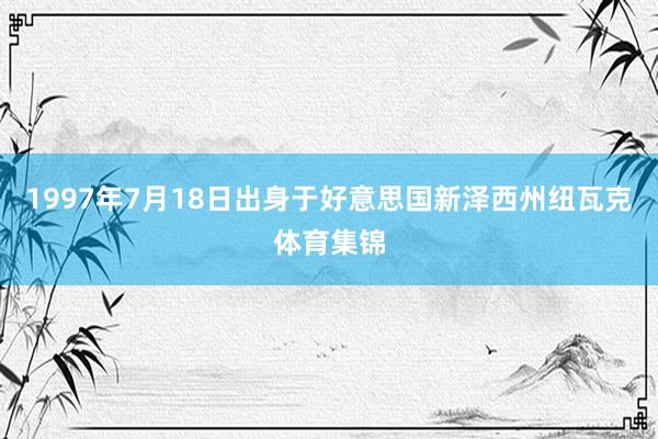 1997年7月18日出身于好意思国新泽西州纽瓦克体育集锦